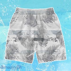 San Antonio Spurs Team Logo Pattern Leaves Tropical Hawaiian Shirt & Short Product Photo 4