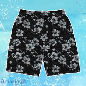 San Antonio Spurs Team Logo Pattern Vintage Aloha Hawaiian Shirt & Short Product Photo 4