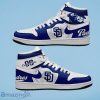 San Diego Padres MLB Air Jordan Hightop Custom Number & Name Trending Shoes