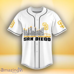 San Diego Padres MLB Custom Number & Name Baseball Jersey For Fans Product Photo 2