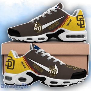 San Diego Padres MLB TN Sport Shoes Personalized Edition For Loyal Fans Product Photo 2