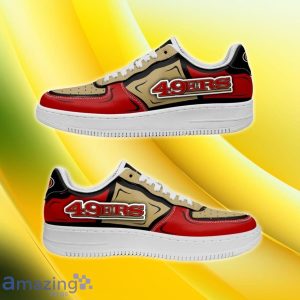 San Francisco 49ers Air Force Shoes Style Gift For Men And Women Custom NAF Shoes For Fan Product Photo 1
