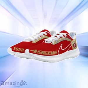 San Francisco 49ers NFL Air Mesh Running Shoes Custom Name New Design image San Francisco 49ers NFL Air Mesh Running Shoes Custom Name New Design Product Photo 2