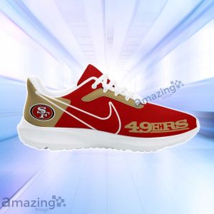 San Francisco 49ers NFL Air Mesh Running Shoes Custom Name New Design image San Francisco 49ers NFL Air Mesh Running Shoes Custom Name New Design Product Photo 3