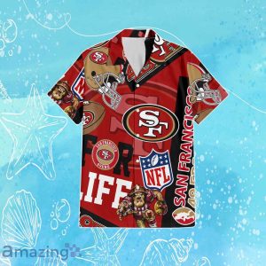 San Francisco 49ers NFL Combo Hawaiian Shirt & Short Trending Gift For Fans Product Photo 2