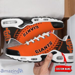 San Francisco Giants MLB Custom Name TN Sport Shoes Exclusive Design For Fan Club Product Photo 2