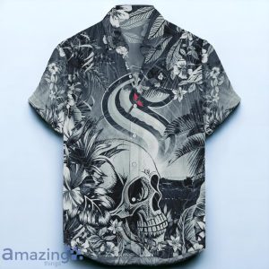 Seattle Kraken NHL Hawaiian Shirt Tropical Skull Design For Men Women Product Photo 1