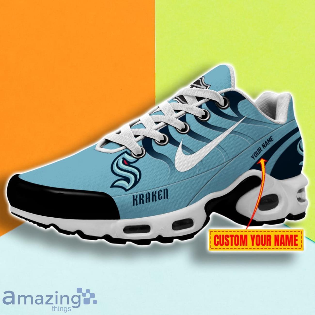 Seattle Kraken NHL TN Sport Shoes Custom Name Enthusiastic Support From Fans Product Photo 1