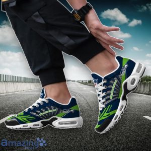 Seattle Seahawks NFL Custom Name TN Sport Shoes Air Glide Runners For Fans Product Photo 3