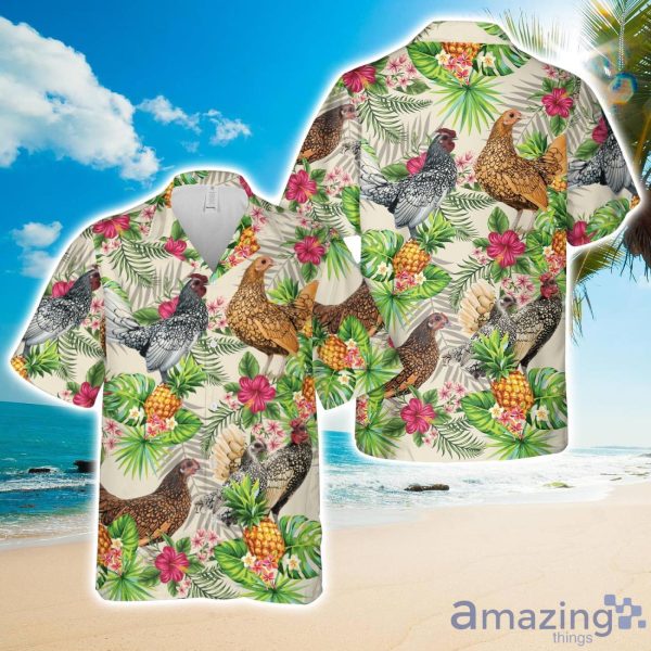 Sebright Rooster Hawaiian Shirt Aloha Beach Summer Shirt Product Photo 1