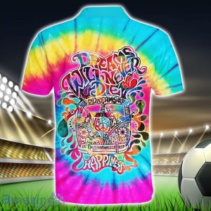 Serenity Spectrum Trendys Polo Shirt Hippie Designs Polo Shirt Gift For Golf Lover Product Photo 2