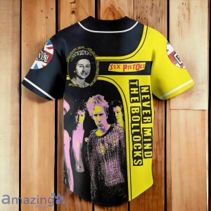 Sex Pistols Never Mind The Bollocks Baseball Jersey Product Photo 2