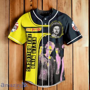Sex Pistols Never Mind The Bollocks Baseball Jersey Product Photo 3
