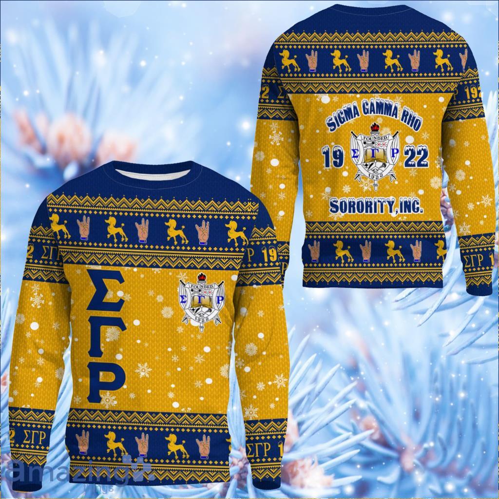 Sigma Gamma Rho Christmas Sweatshirts Sweater Gift For Men And Women image Sigma Gamma Rho Christmas Sweatshirts Sweater Gift For Men And Women Product Photo 1