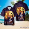 Skeleton Player Baseball Halloween Hawaiian Shirt Beach Shirt For Men Women