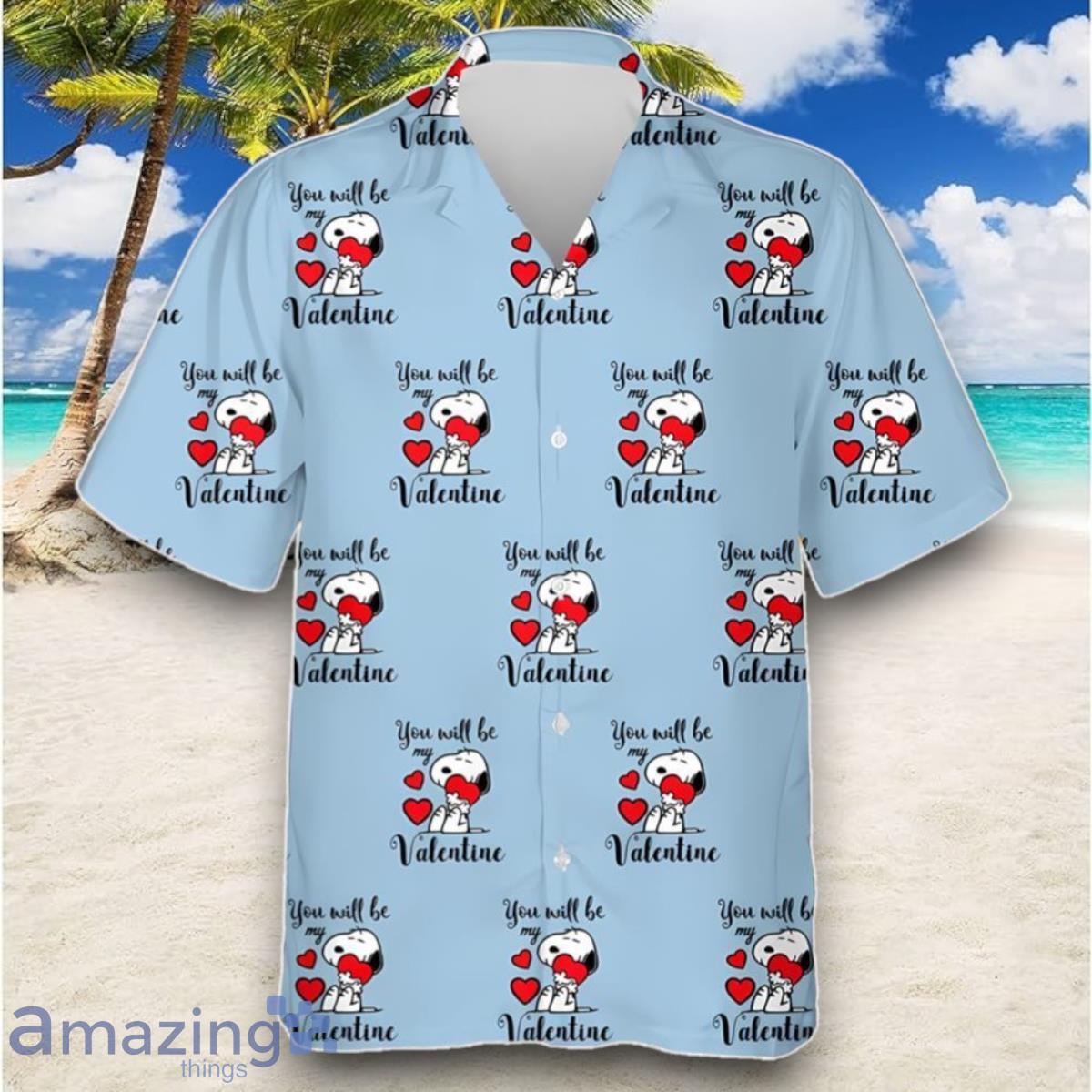 Snoopy And Valentine Lover Gifts Hawaiian Shirt Special Gift image Snoopy And Valentine Lover Gifts Hawaiian Shirt Special Gift Product Photo 1