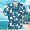 Snoopy With Woodstock Paws Peanuts Funny Hawaiian Shirt Impressive Gift
