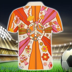 Soulful Peace Polo Shirt Hippie Designs Polo Shirt Gift For Golf Lover Product Photo 2