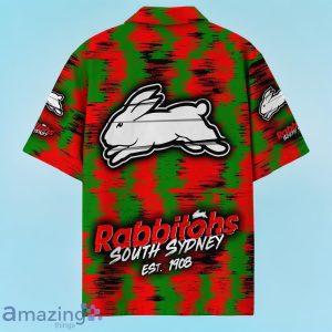 South Sydney Rabbitohs NRL Hawaiian Shirt Special Design Custom Name Product Photo 3