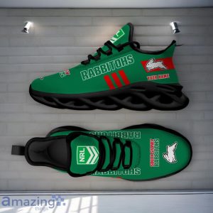 South Sydney Rabbitohs NRL Max Soul Shoes Custom Name Gift For Fans Product Photo 4