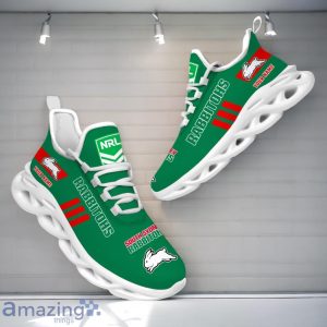 South Sydney Rabbitohs NRL Max Soul Shoes Custom Name Gift For Fans Product Photo 1