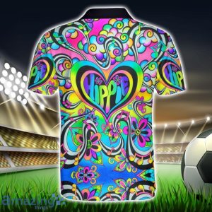 Spectral Tranquility Experience Polo Shirt Hippie Designs Polo Shirt Gift For Golf Lover Product Photo 2
