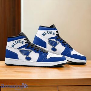 St. Louis Blues Air Jordan Hightop Shoes Special Gift For Fans Product Photo 2