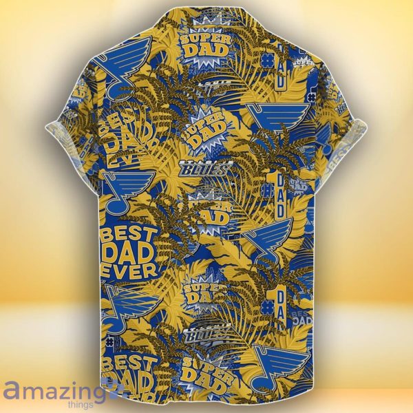 St Louis Blues NFL Hawaiian Shirt Special Gift For Father's Days Product Photo 2