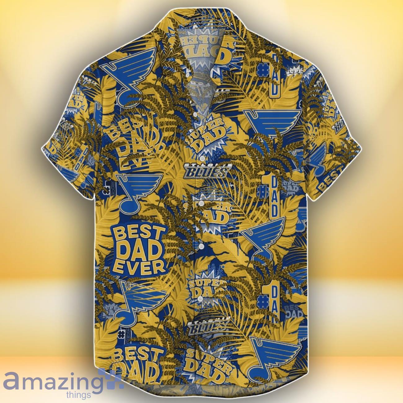 St Louis Blues NFL Hawaiian Shirt Special Gift For Father's Days Product Photo 1