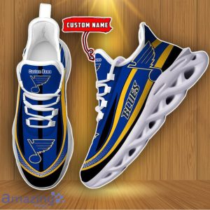 St Louis Blues NHL Personalized Max Soul Shoes Cherish Every Step image St Louis Blues NHL Personalized Max Soul Shoes Cherish Every Step Product Photo 2