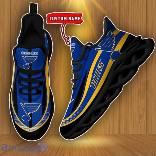 St Louis Blues NHL Personalized Max Soul Shoes Cherish Every Step Product Photo 4