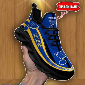 St Louis Blues NHL Personalized Max Soul Shoes Cherish Every Step Product Photo 1