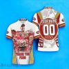 Super Bowl San Francisco 49ers NFC West Division For Fans Custom Number & Name Polo Shirts Best Gift