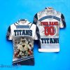 Super Bowl Tennessee Titans AFC South Champions Custom Number & Name Polo Shirts Best Gift