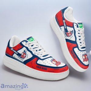 Sydney Roosters NRL Air Force Shoes Sneaker Gift For Fans Custom Name Product Photo 2