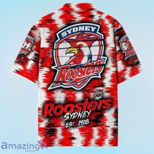 Sydney Roosters NRL Hawaiian Shirt Special Design Custom Name Product Photo 3