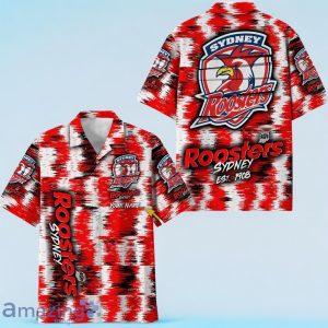 Sydney Roosters NRL Hawaiian Shirt Special Design Custom Name Product Photo 1