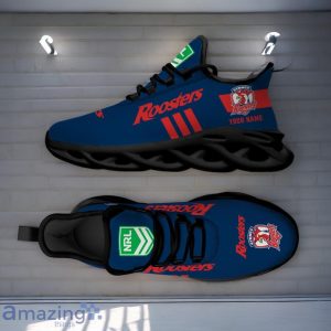 Sydney Roosters NRL Max Soul Shoes Custom Name Gift For Fans image Sydney Roosters NRL Max Soul Shoes Custom Name Gift For Fans Product Photo 4