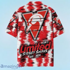 Sydney Swans AFL Hawaiian Shirt Special Design Custom Name Product Photo 3