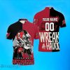 Tampa Bay Buccaneers Lavonte David Wreak Havoc Custom Number & Name Polo Shirts Best Gift
