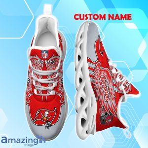 Tampa Bay Buccaneers NFL Max Soul Shoes Custom Name Wings Design For Fans Product Photo 4