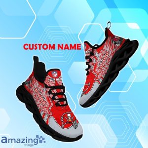Tampa Bay Buccaneers NFL Max Soul Shoes Custom Name Wings Design For Fans Product Photo 1