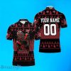 Tampa Bay Buccaneers Siege The Day Christmas Custom Number & Name Polo Shirts Best Gift