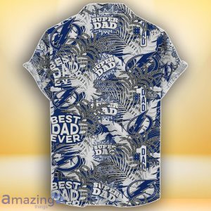 Tampa Bay Lightning NFL Hawaiian Shirt Special Gift For Father's Days image Tampa Bay Lightning NFL Hawaiian Shirt Special Gift For Father's Days Product Photo 2