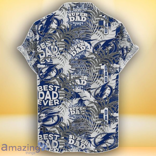 Tampa Bay Lightning NFL Hawaiian Shirt Special Gift For Father's Days Product Photo 2