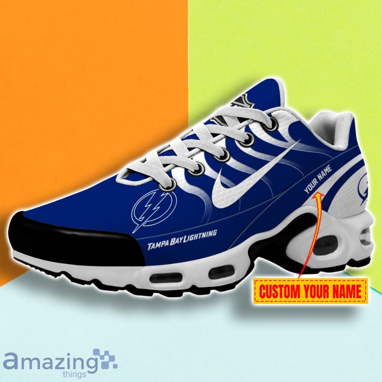 Tampa Bay Lightning NHL TN Sport Shoes Custom Name Enthusiastic Support From Fans Product Photo 1