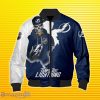 Tampa Bay Lightning Varsity Bomber 3D Impressive Gift For Men And Women