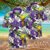 TCU Horned Frogs NCAA1 Parrot and leaves 3D Hawaiian Shirt For Men And Women