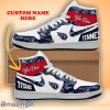 Tennessee Titans Custom Name Air Jordan High Top Trendy Style For Fans