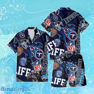 Tennessee Titans NFL Combo Hawaiian Shirt & Short Trending Gift For Fans Product Photo 1